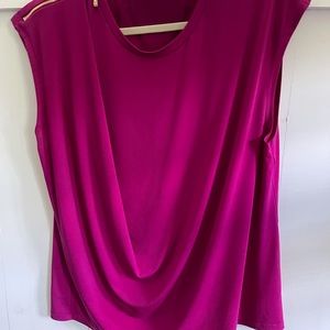 Ivan’s Trump fuschia top
